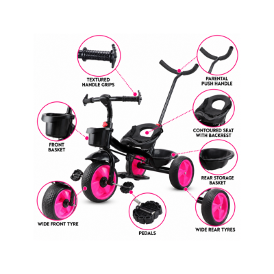 Maanit Tricycle Model 205 (Pink)
