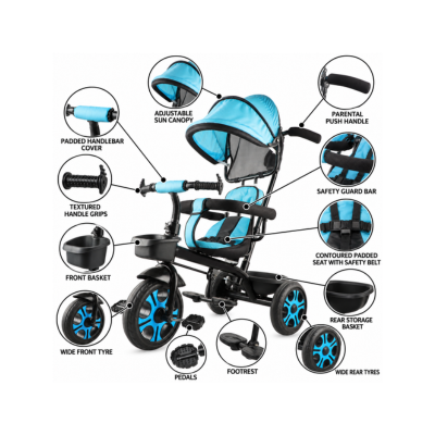 Maanit Tricycle Model 401 (Blue)