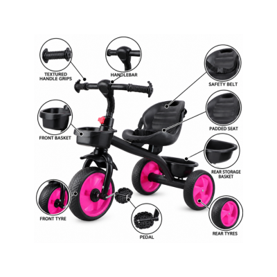 Maanit Tricycle Model 106 (Pink)