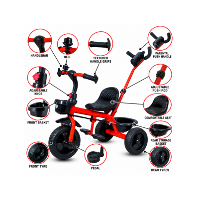 Maanit Tricycle Model 201 (Red)