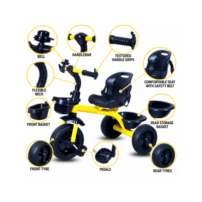 Maanit Tricycle Model 101 (Yellow)